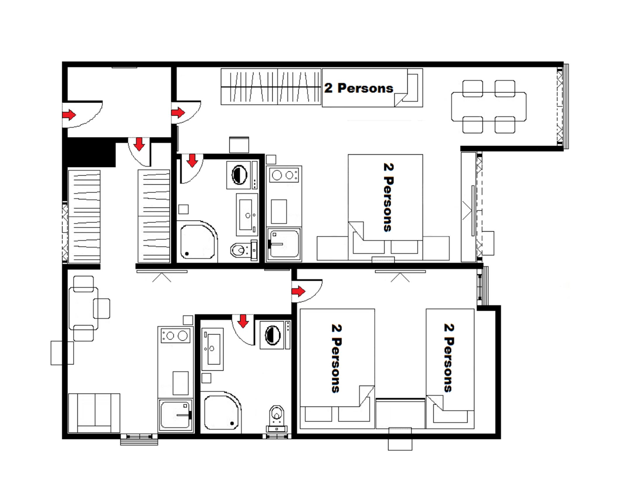 D&D Apartments 3 Budva Exterior foto